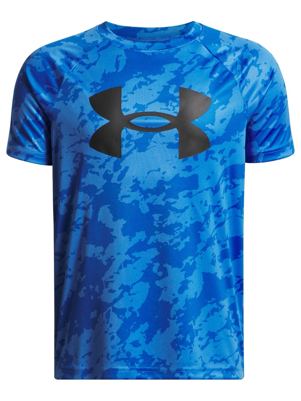 BRAND NEW boy youth under armour tech big logo printed shirt size L